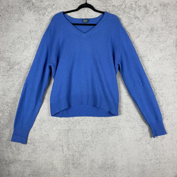 John Martin Sweater Mens XL V Neck Lambswool Blend Pullover Soft Warm Knit - Picture 1 of 16